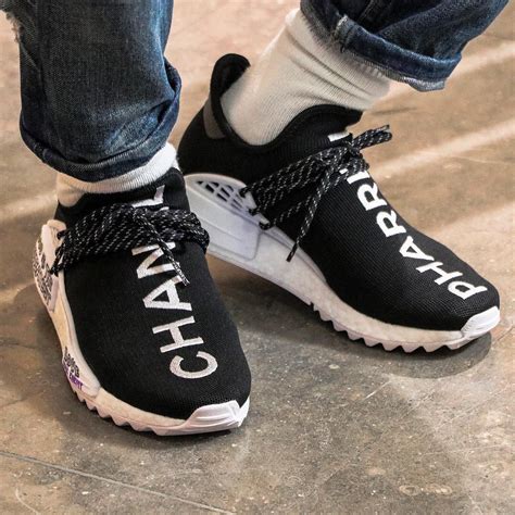 pharrell chanel sneakers|pharrell human race.